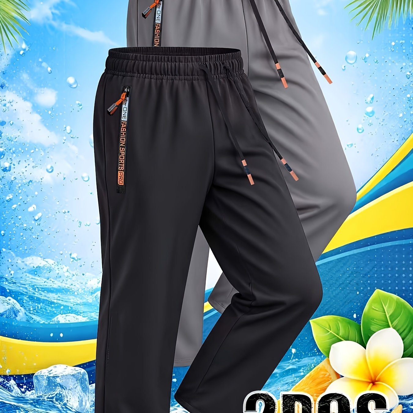 TEMU Of Men's And Women's Casual Sports Pants, Suitable For . Perfect For Casual , Business Trips, Outdoor Sports, Hiking, Cycling, And Fitness.