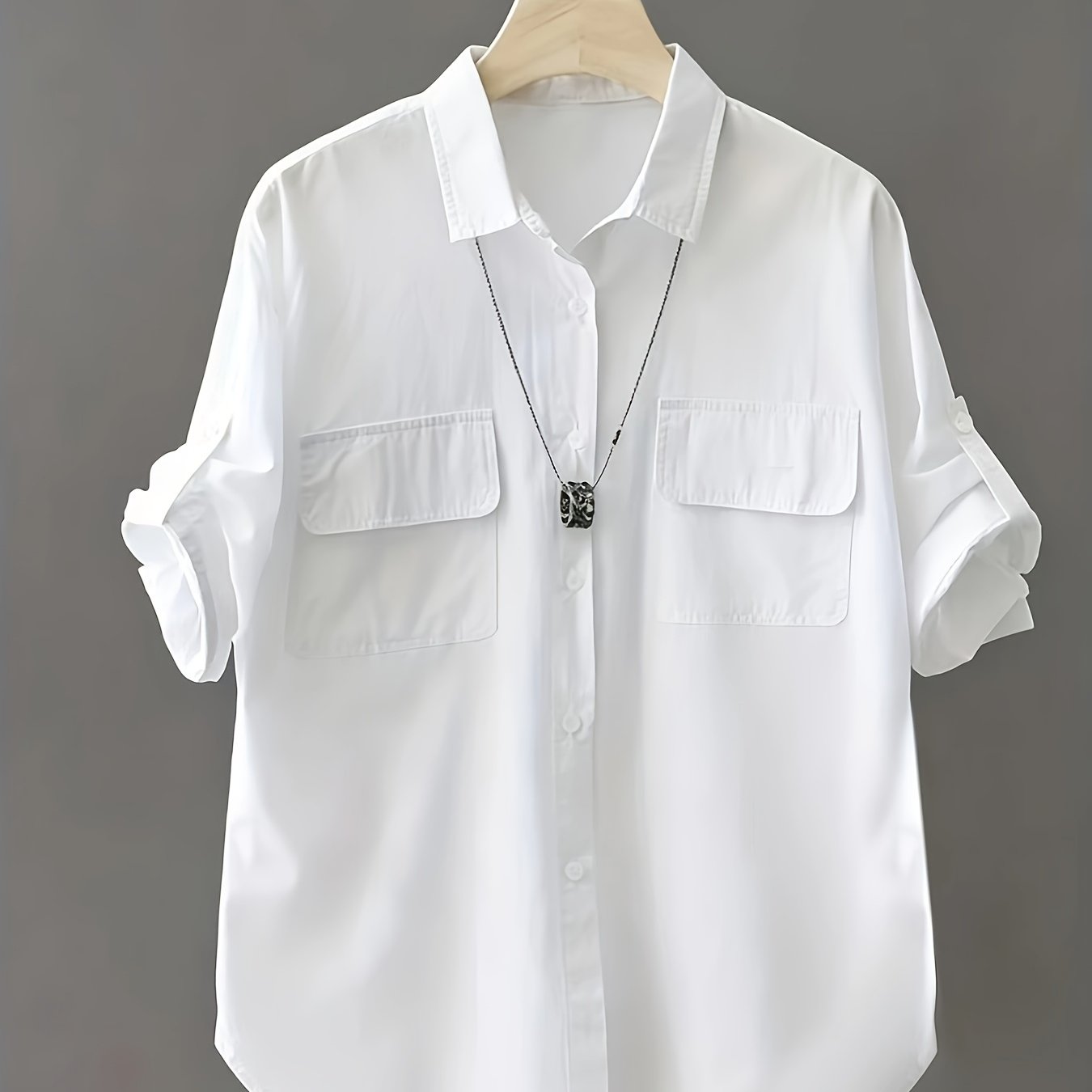 TEMU Fashion Short Sleeve Women's Shirt