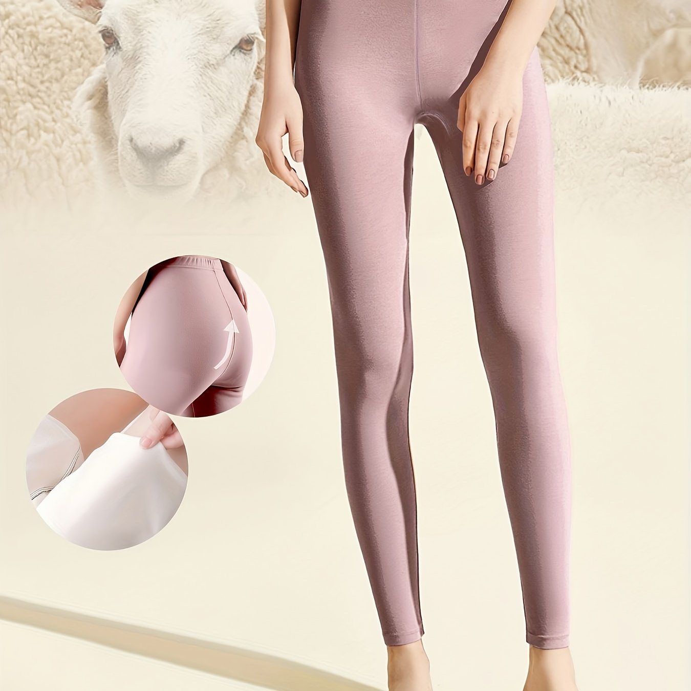 Girl's Thermal Underwear Solid Color Slim Fit Top Pants Soft - Temu Canada