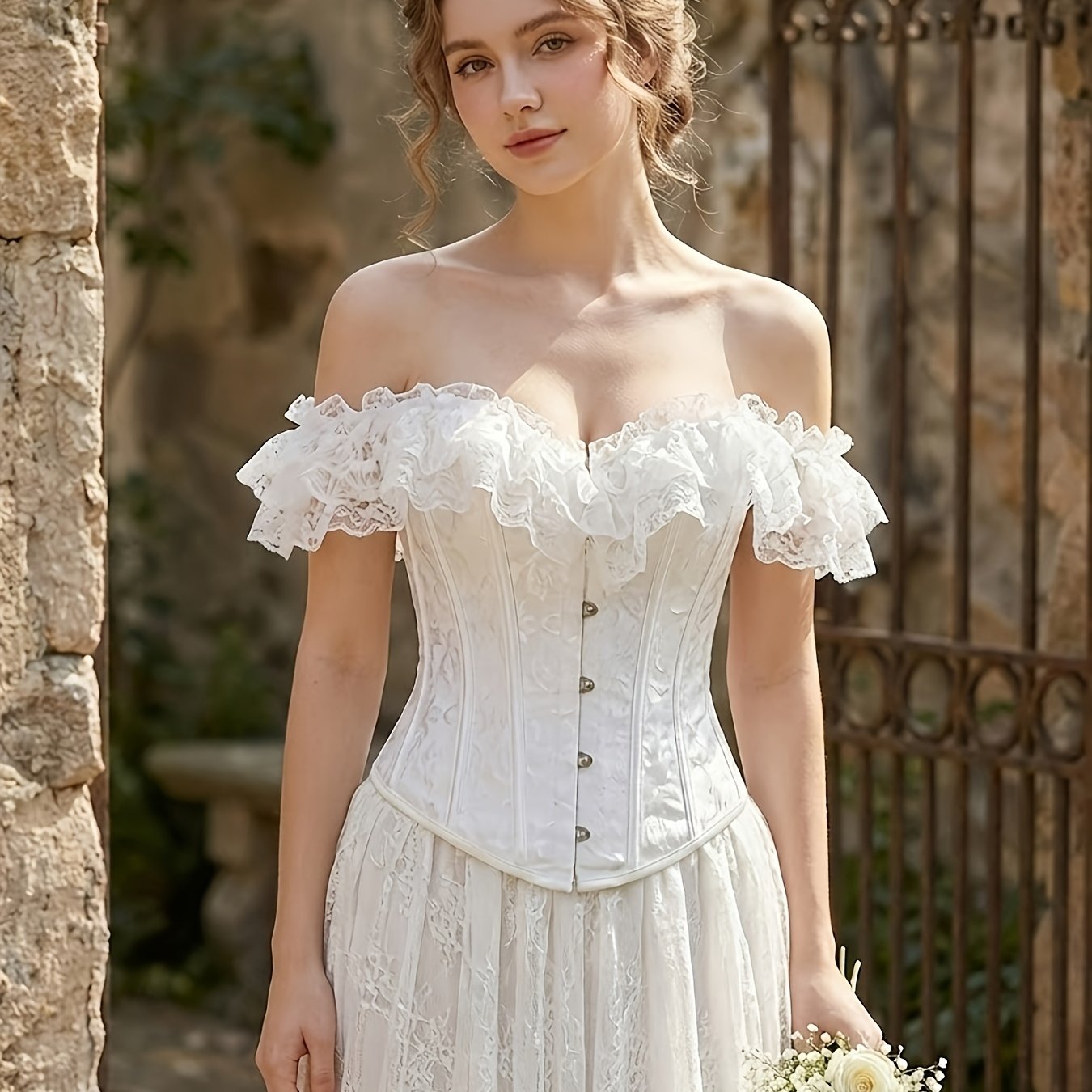 victorian jacquard fabric fit corset - Temu Mauritius