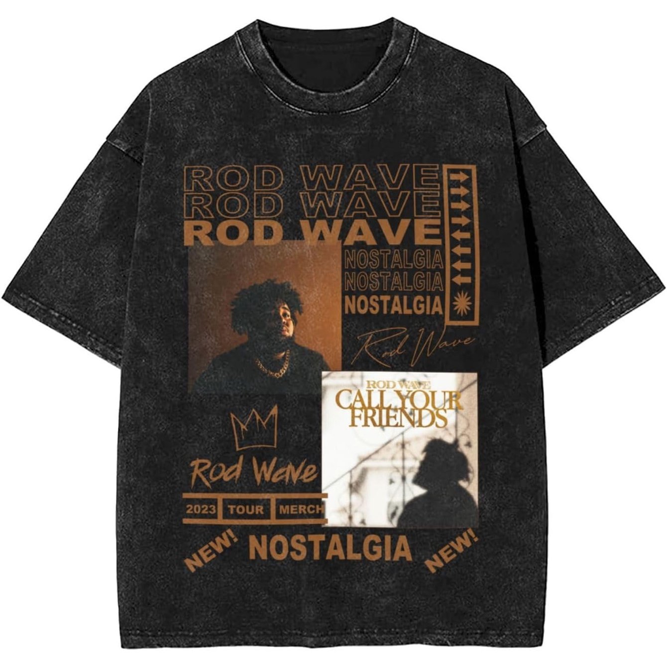 TEMU Mens Round Neck Vintage Tshirt Graphic Washed T-shirt Casual Short Sleeve Tee Cotton Tops 100% Cotton Round Neck Short Sleeve T-shirt Halloween Thanksgiving Christmas Gift For Men Women , S-xxxl