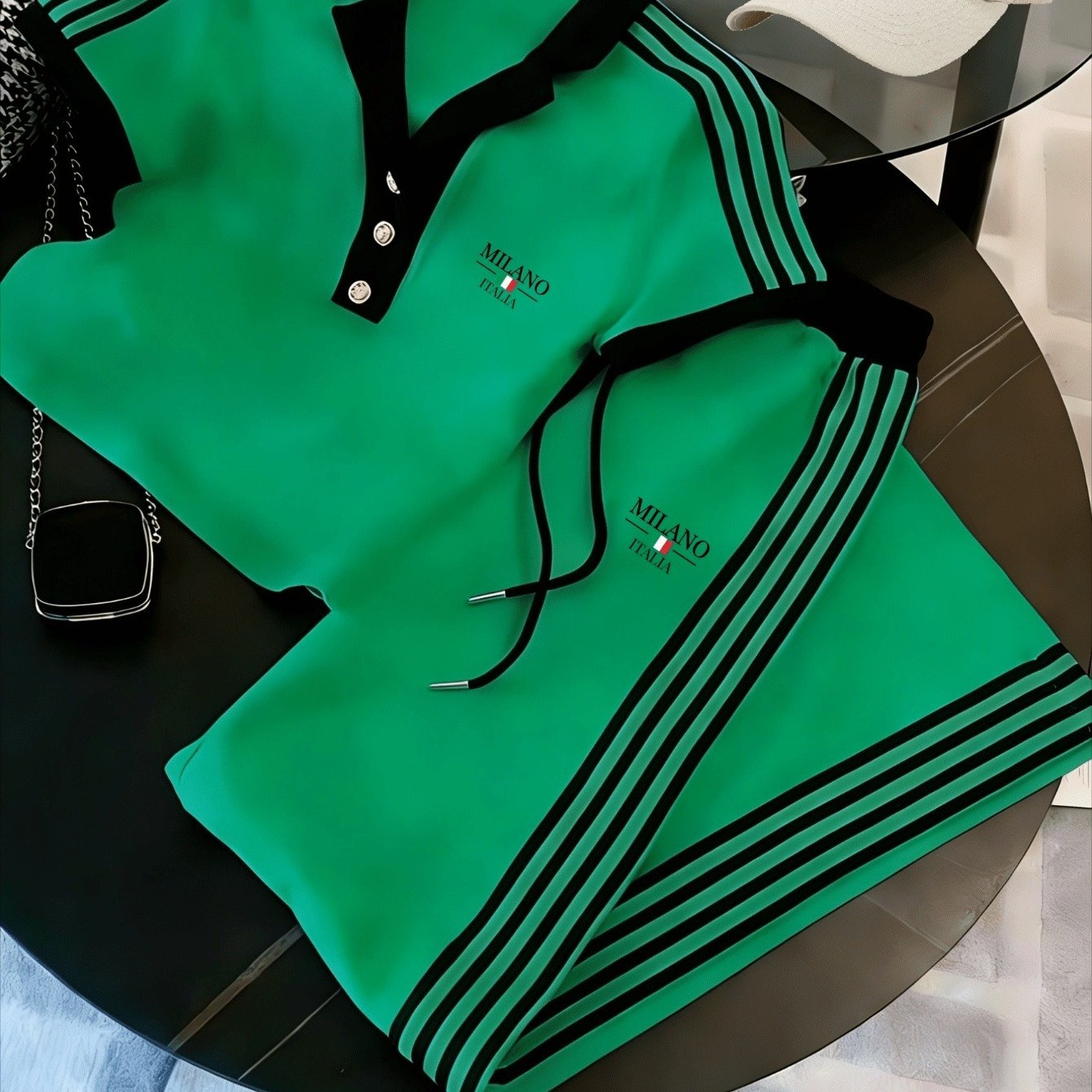 2026 Wear Set, Casual Summer Street Style Of Shirt And Trousers With Hat, Luxury Sports Wear For Men And Women, Perfect Gift For Any Occasion. Colors . Ideal Valentine's Day Gift. Valentine's Day Gift