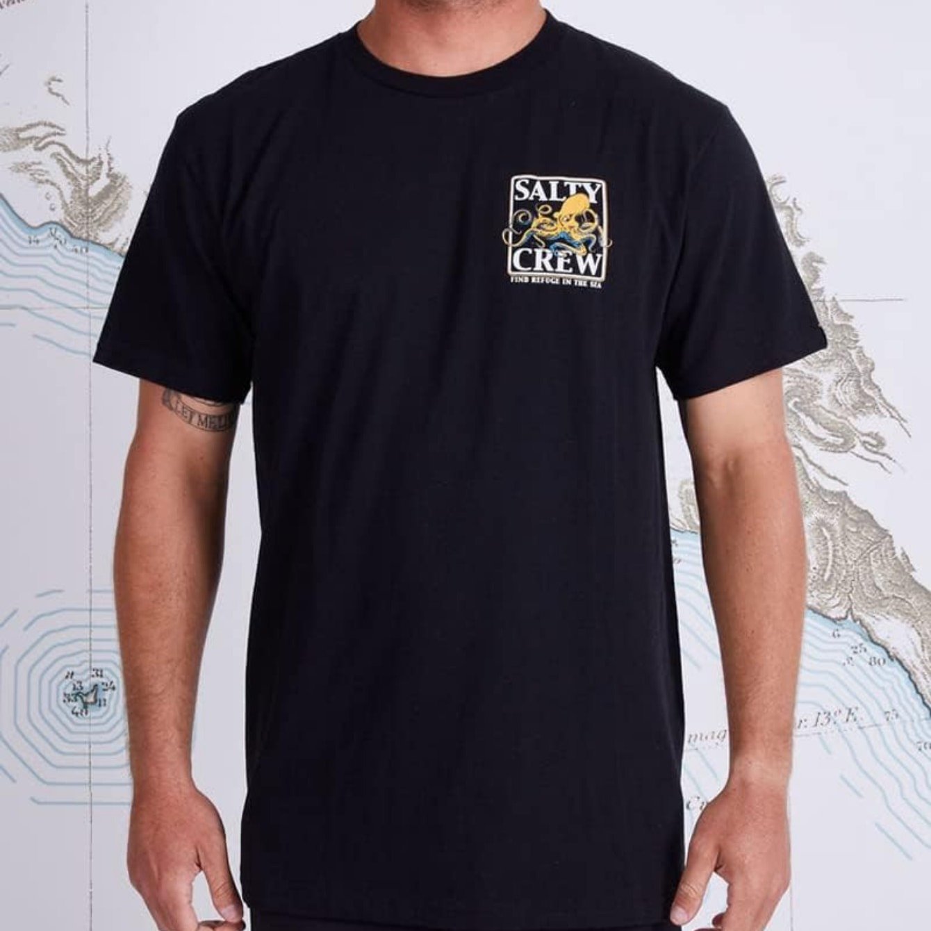 TEMU Crew Men' Slinger Standard Short Sleeve Tee