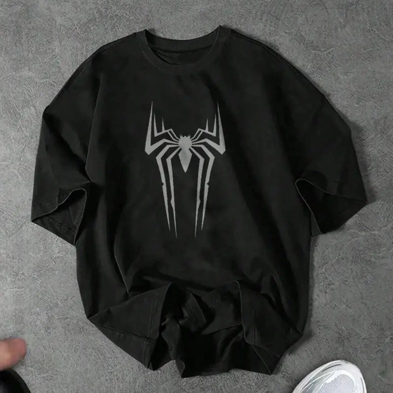 TEMU 's Summer Clothing, Cool Printed T-shirts, Round-neck Design, Made From Durable Fabrics, Suitable For Occasions Such As Fitness, Easily A Casual