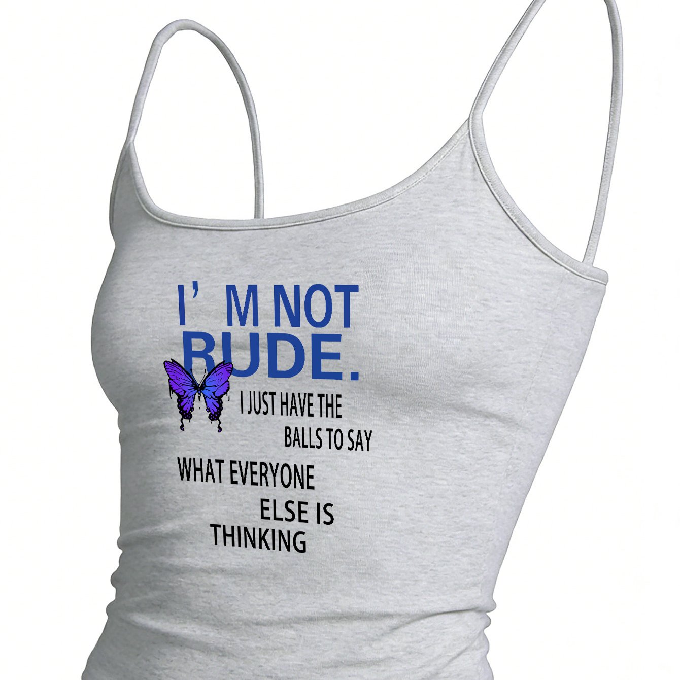 TEMU Summer Women's Top With A Fitted Design, Suitable For Wearing Outside Or As A Base Layer, Featuring A Print