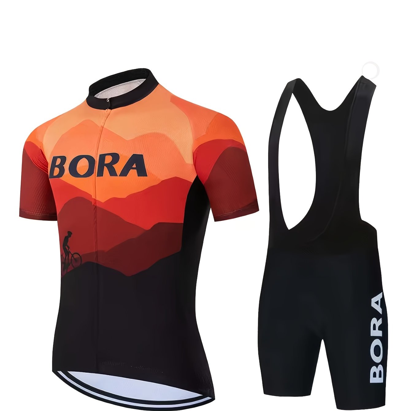 Men's Outdoor Sports Suit With Cushion, Comfortable And Slim Fit