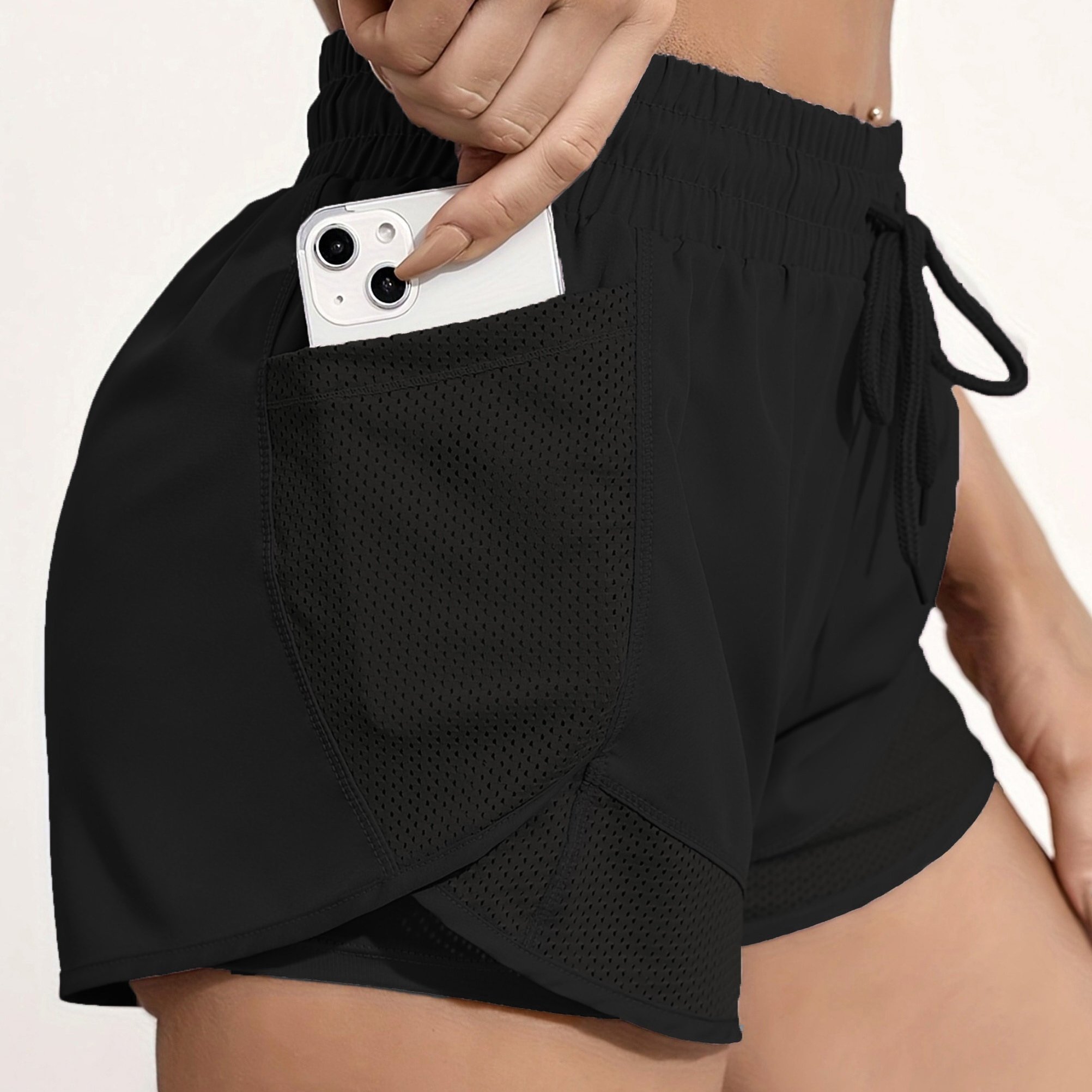 Womens Quick Drying Yoga Shorts With Pockets With Multi Pocket Fit And Sweat  Absorbing Fabric For Fitness, Running, And Jogging From Apparel8296, $11.98