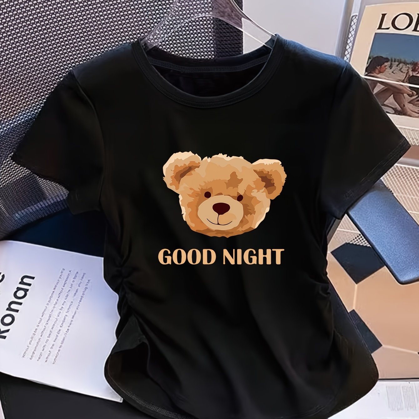 TEMU Newly Women's Top With A High-waist Design That Cinches The Waist For A Slimmer Figure. Elastic, Very Suitable For Casual Wear, And Features A