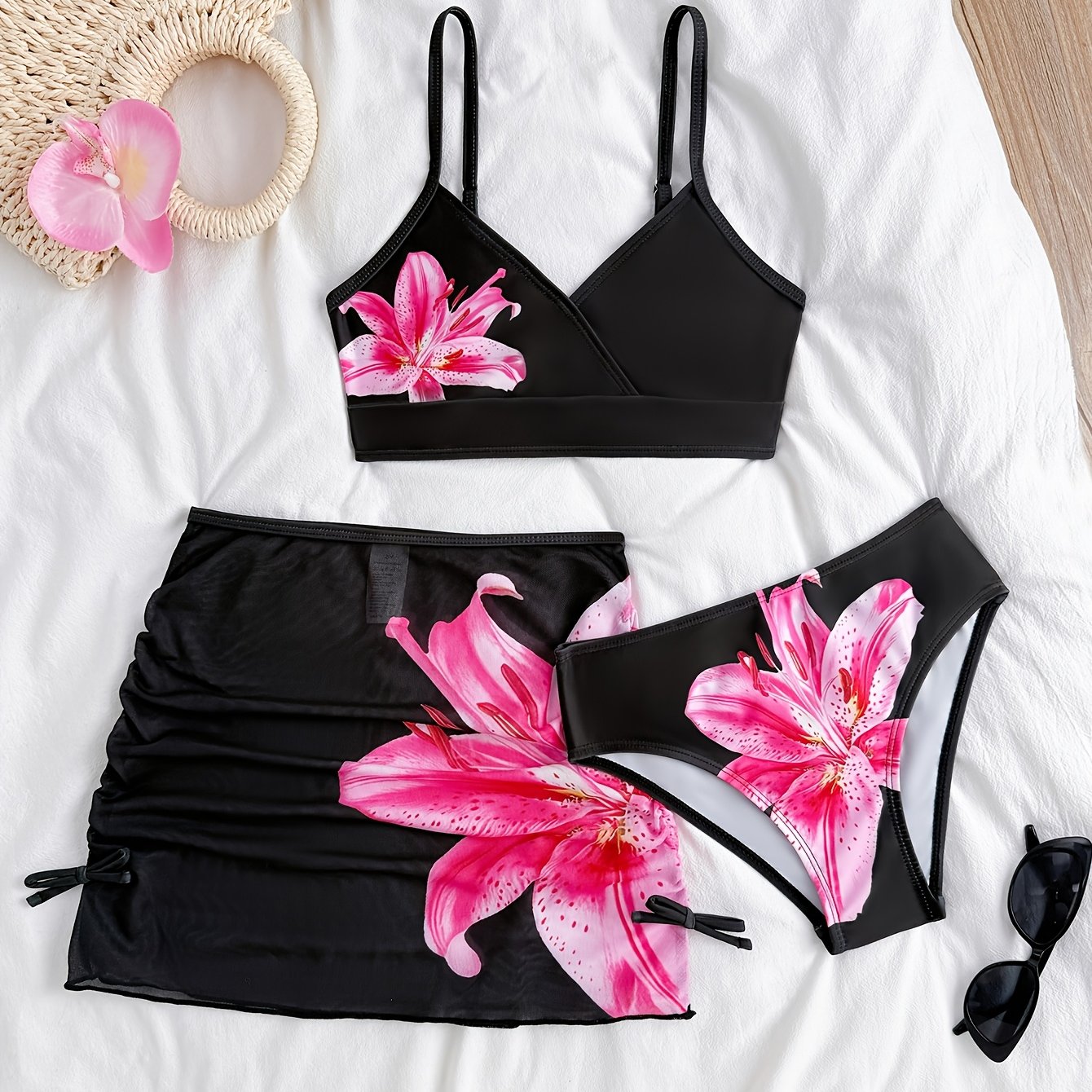 Girls' Fashion Swimsuit Set