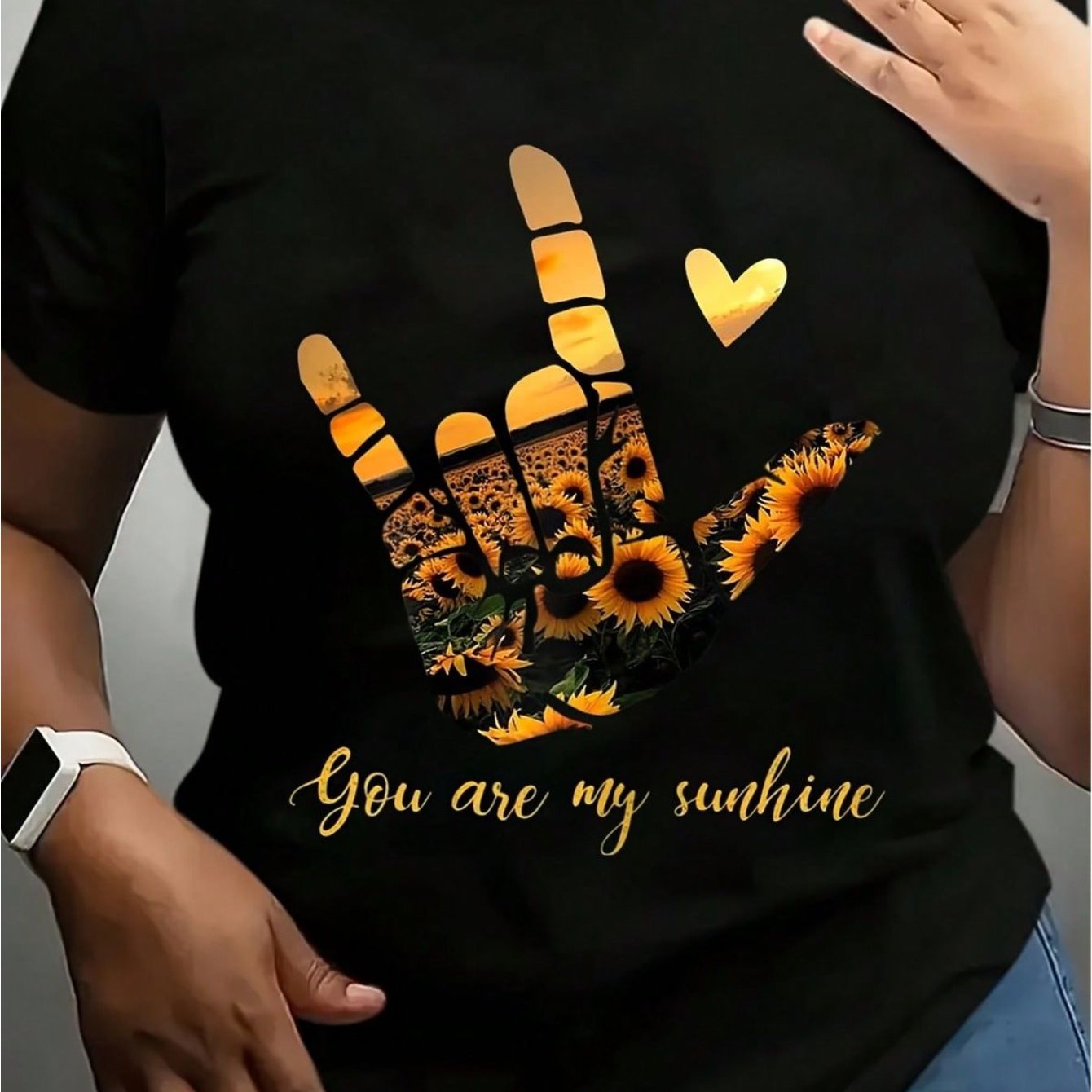 TEMU Funny 100% Cotton T-shirt Compatible For - Humorous Black & White Print Round Neck Casual Shirt, Soft Breathable Fabric For Wear, Perfect For