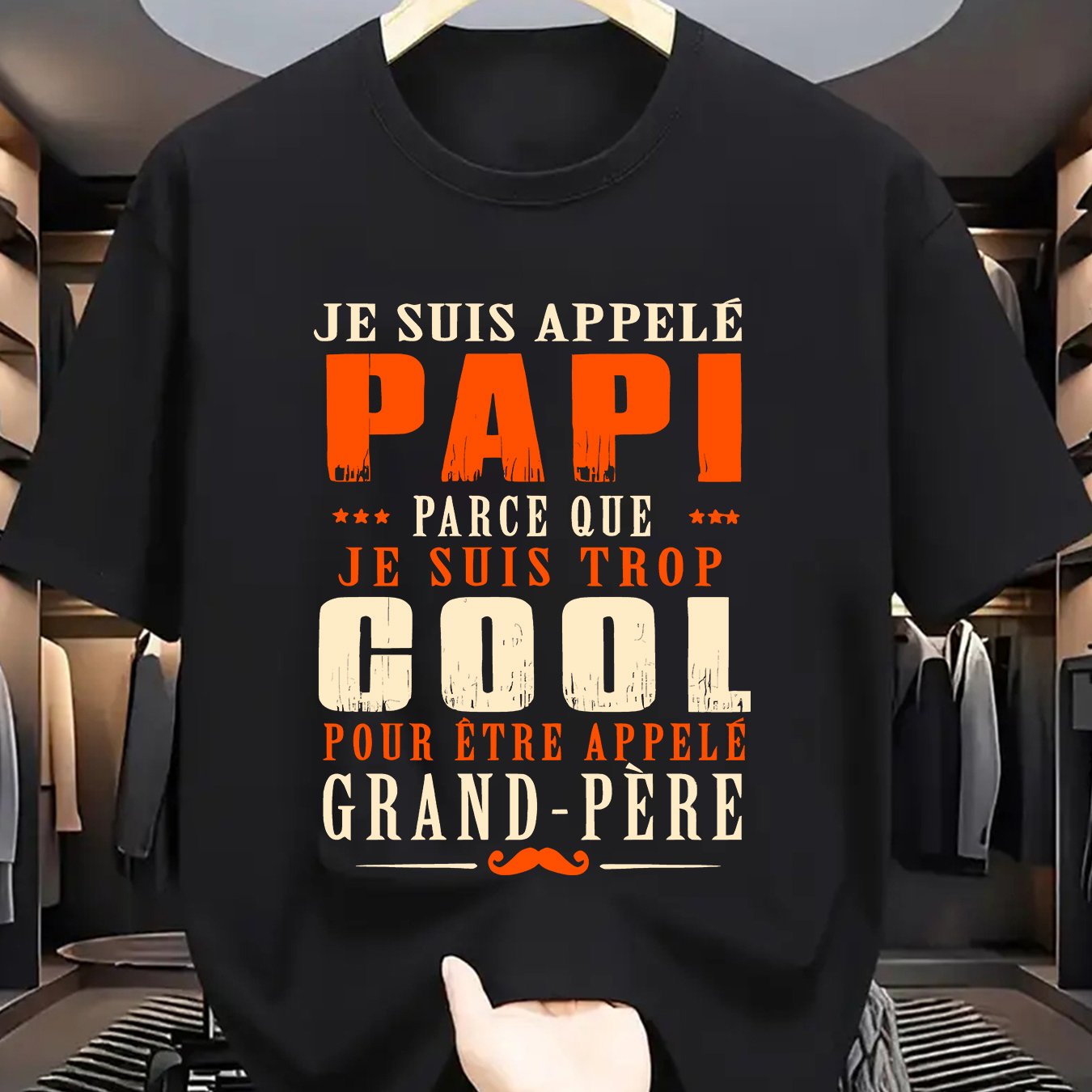 TEMU T-Shirt à Manches Courtes Imprimé Mode Homme Été