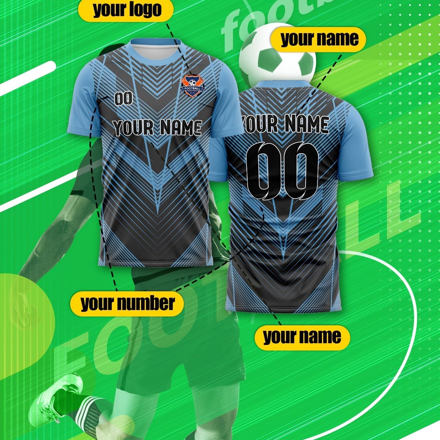 TEMU New Style Jerseys With Customizable Logos, Names, And Numbers; Breathable And Quick-drying Round-neck Sports Shirts; Competition And Training