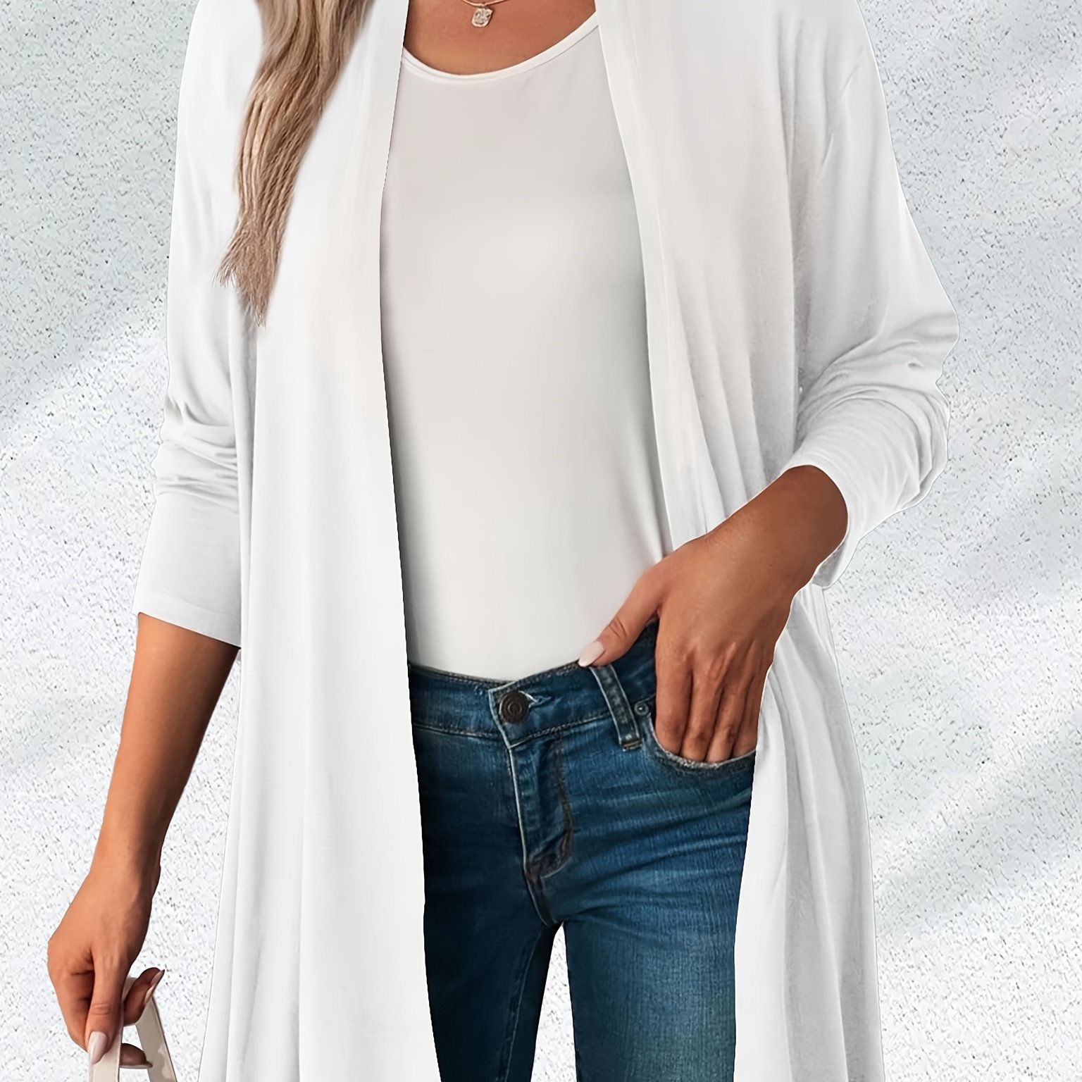 TEMU At The Hem Are Meticulously . This Casual Cardigan Is Versatile, Comfortable, And Buying