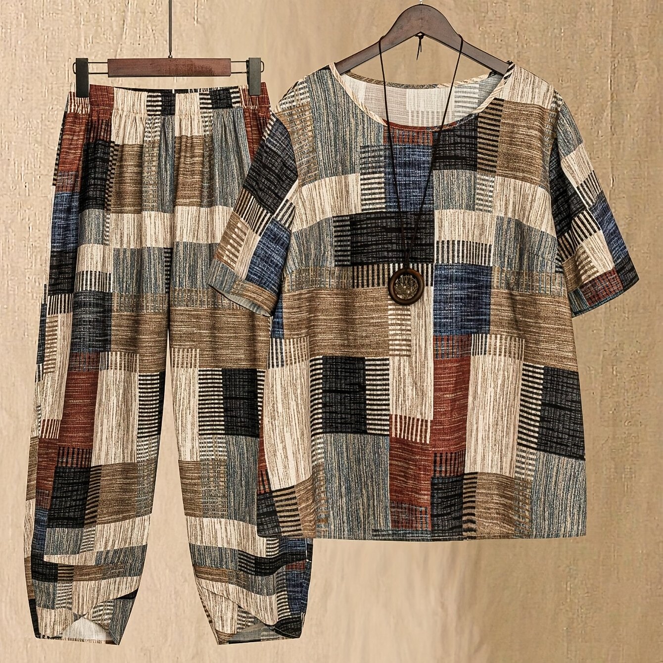 TEMU Plus Size, Women's -size Two-piece Suit