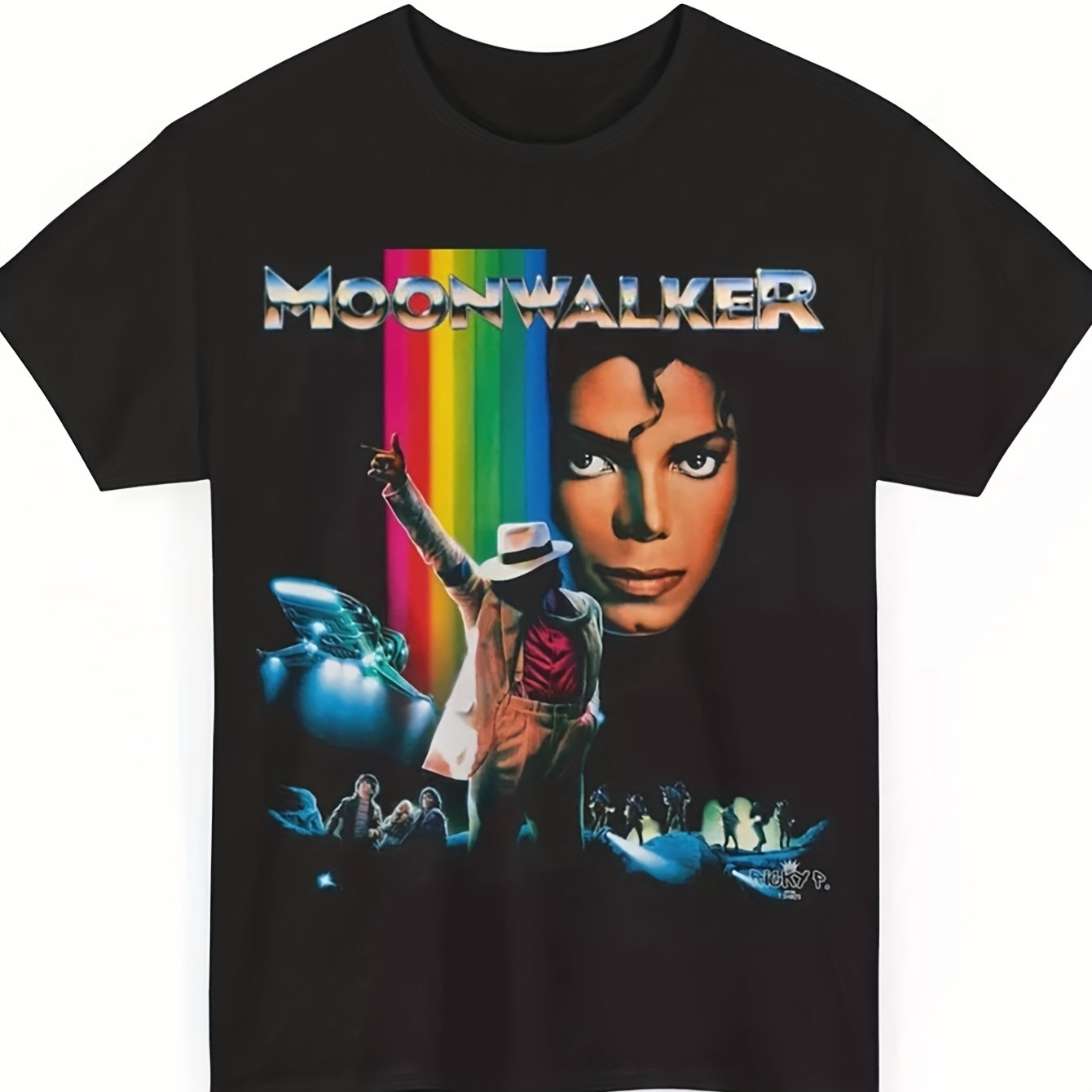 Mic H Ael Ja Moonwalkerie T Shirt Unisex Picture 1 Of 3