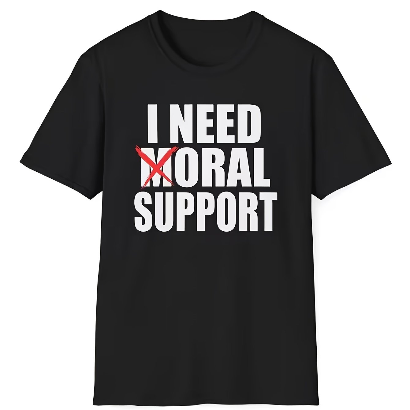 TEMU Funny Sarcastic T-shirt With Offensive Pun Print - Suitable For Husband Gift, Mature Humor Apparel, Soft Breathable Loose Fit Casual Streetwear,