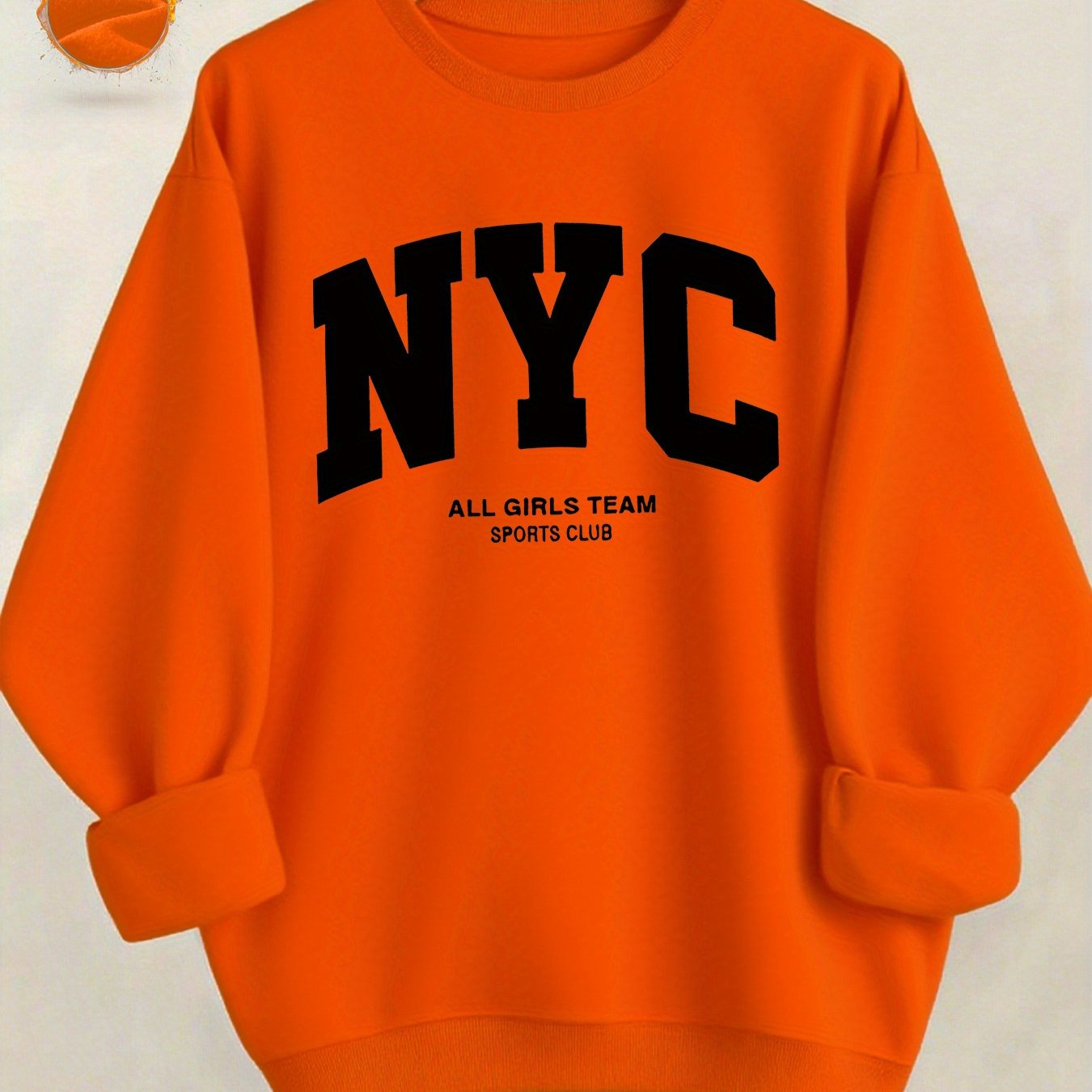 TEMU Gemusterte Sweatshirts, Herbst- Winter-Crewneck-Casual-Sweatshirts, Damenbekleidung