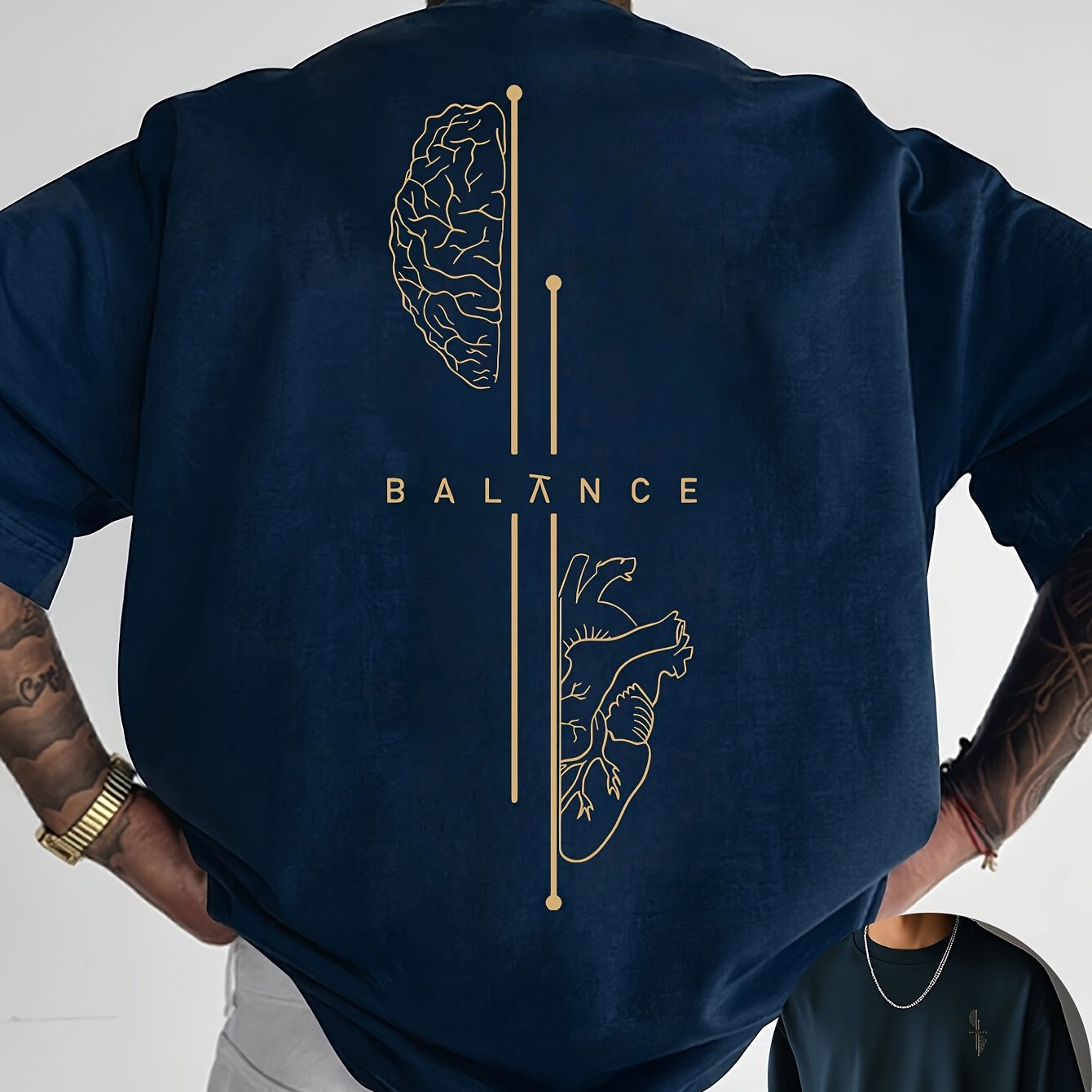 And Back Print Round Neck T-shirt,beach Vacation Essentials, Pure Summer Fashion Short Sleeve Top For Casual Essential Outing Gift