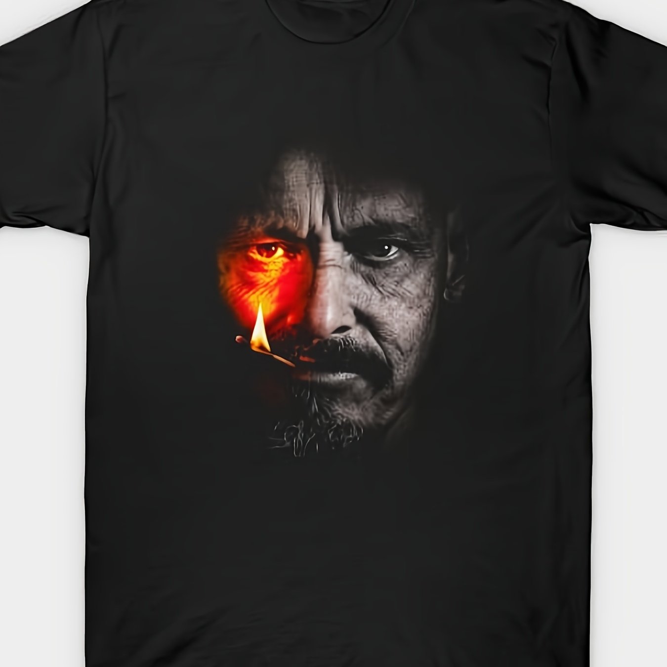 TEMU Ray Mr T Shirt-same Style For Men And Women 2026 Summer Short-sleeved Printed T-shirt 180g