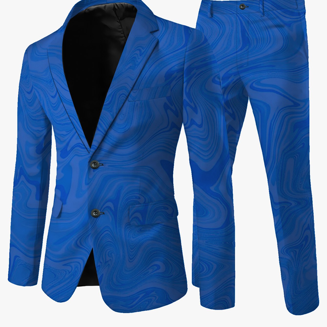 TEMU Men's Suit Set (jacket   Trousers)