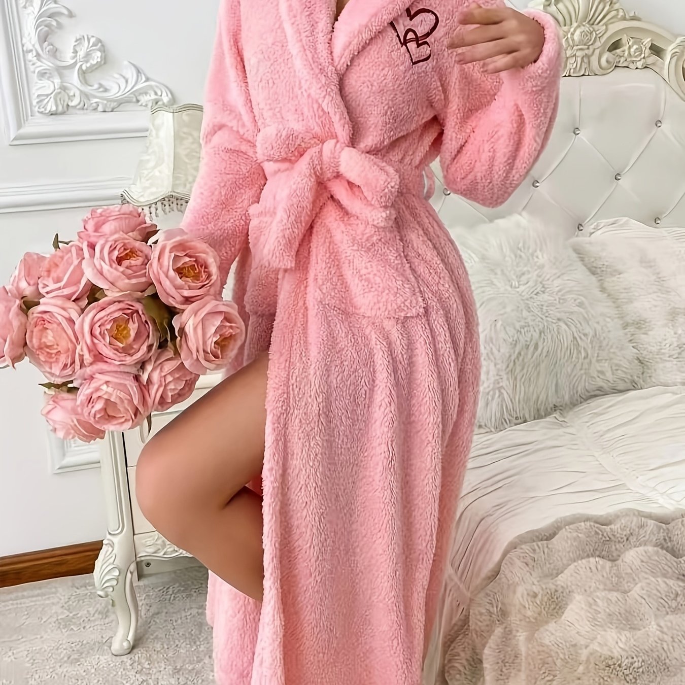 Women's Fall Winter Thickened Robe