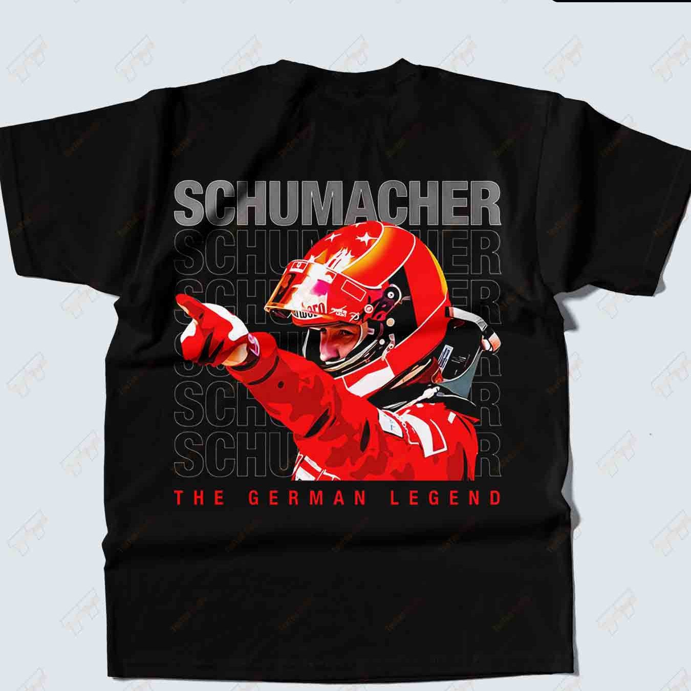 2026 Fashion Style W F1 Legend Helmet Quick Drying Back Print 100% Tee Short Sleeve T-shirt