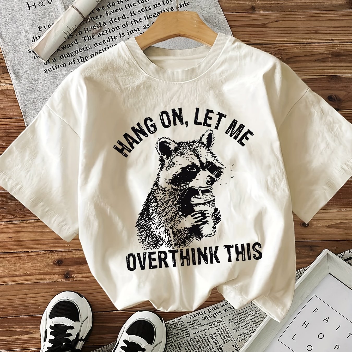 Graphic Print T-shirt, Short Sleeve Crew Neck Casual Top For Summer And Spring, Women's Clothing
