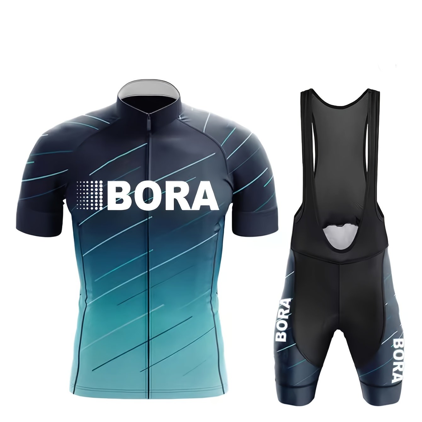 Teenage Cycling Suit Set, Teenage Mountain Bike Cycling Suit, Breathable And Quick-drying Outdoor Cycling Two-piece Set, For Outdoor, For Teenager