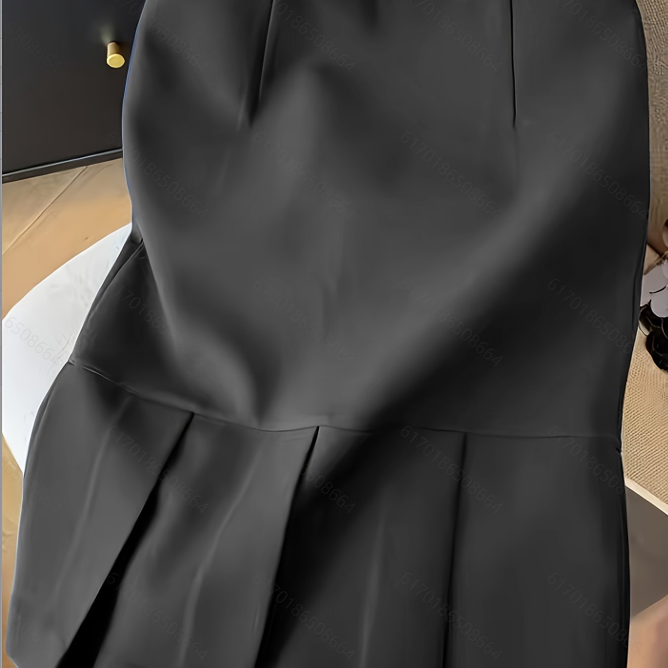 TEMU 【新商品】快適なスカート登場 - トでなデザイン。プロの仕事に最適。プリーツのフィッシュテールヘムが特徴。ワークウェアにもの、魅力的なカートです。
