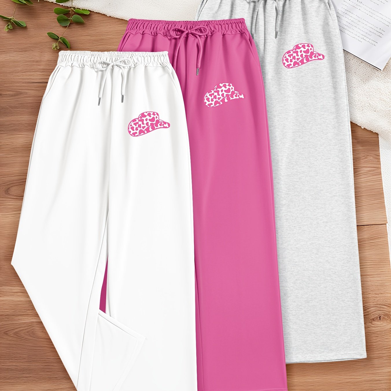 TEMU Seasonal ; Christmas, Cyber Monday, New Year, Commuting, Casual Yet Suitable, Everyday Wear, Women's Trousers - Women's Trousers - Women's