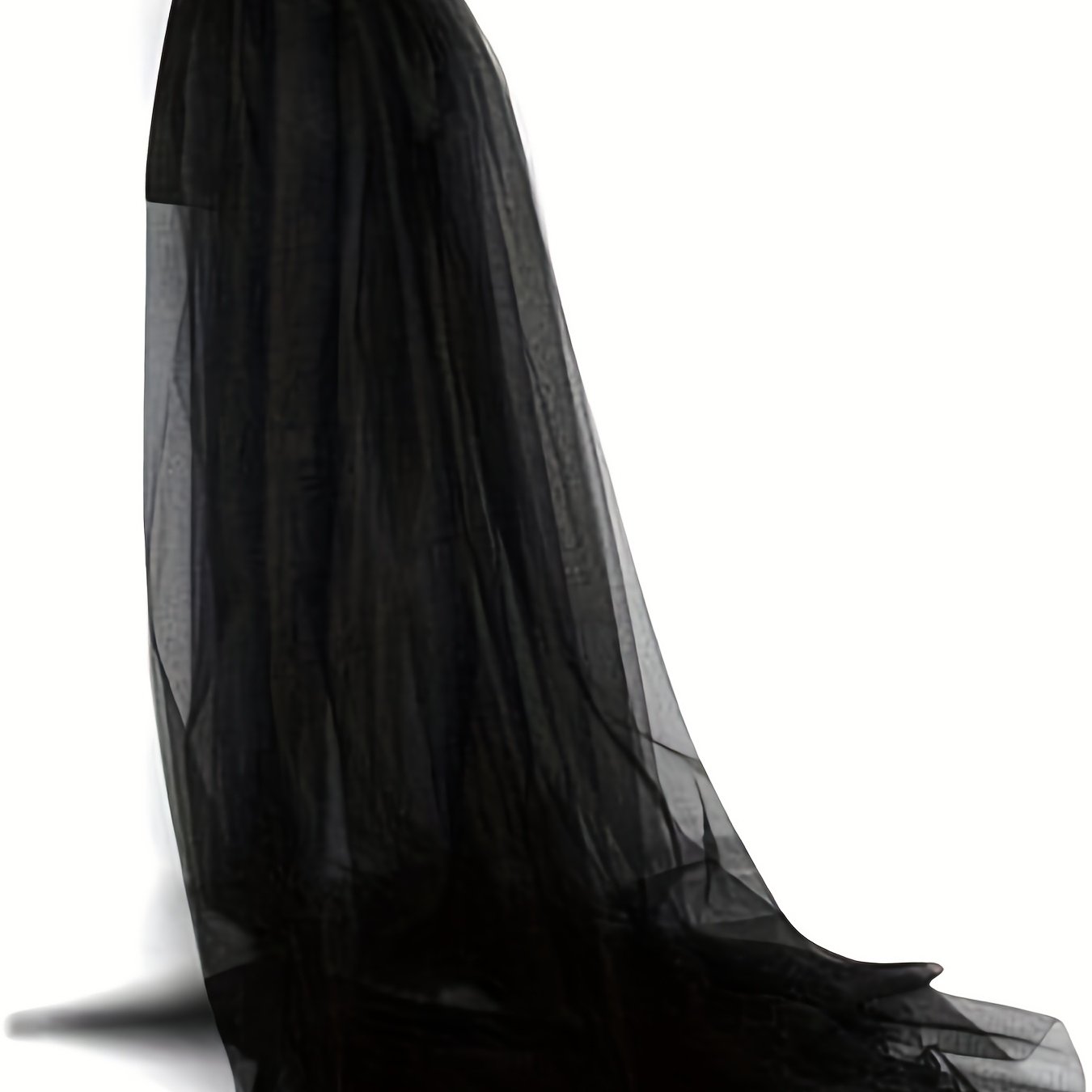 TEMU Women's Tulle Puff Skirt Long Dress Wedding Party Ball Bandage Mesh Long Dress