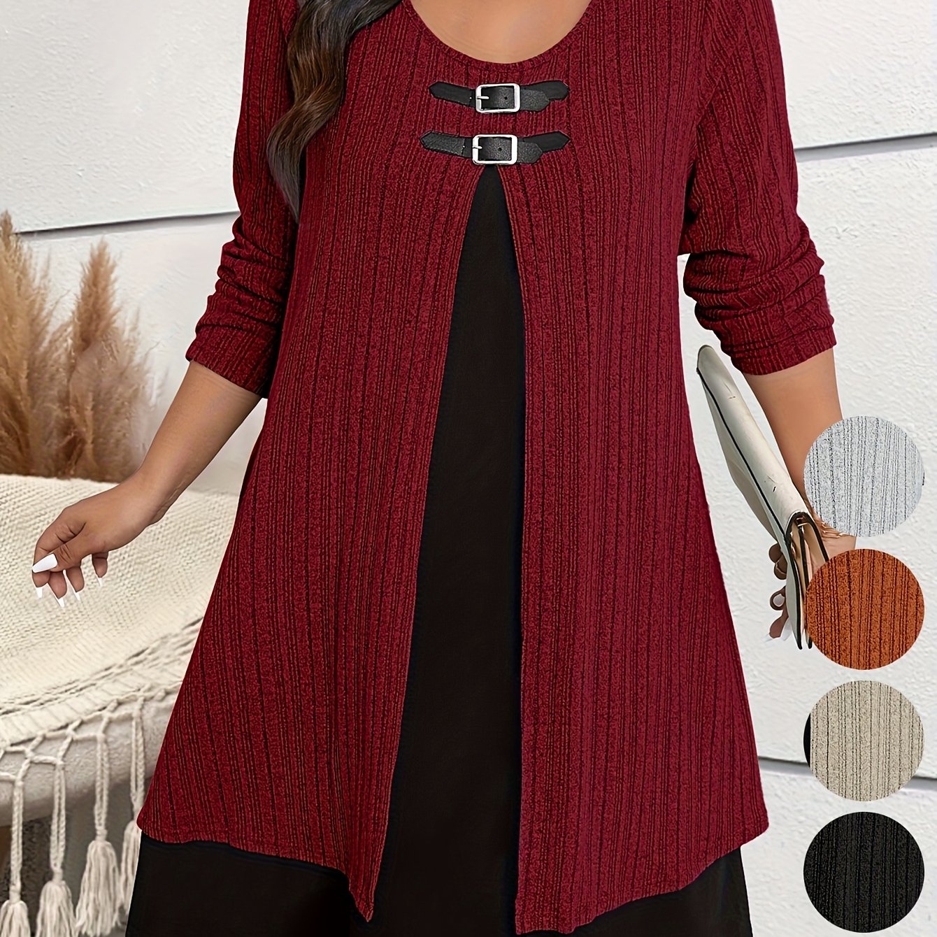 Plus Size - Plus Size - Casual Plus Size Women's Dress