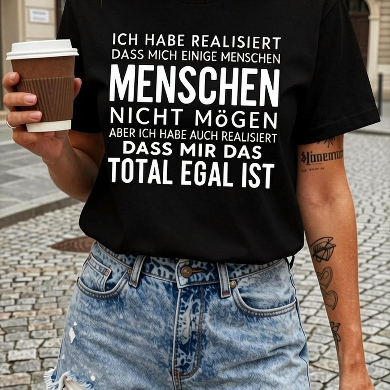 Humorous German 's T-shirt With A - Women's T-shirt