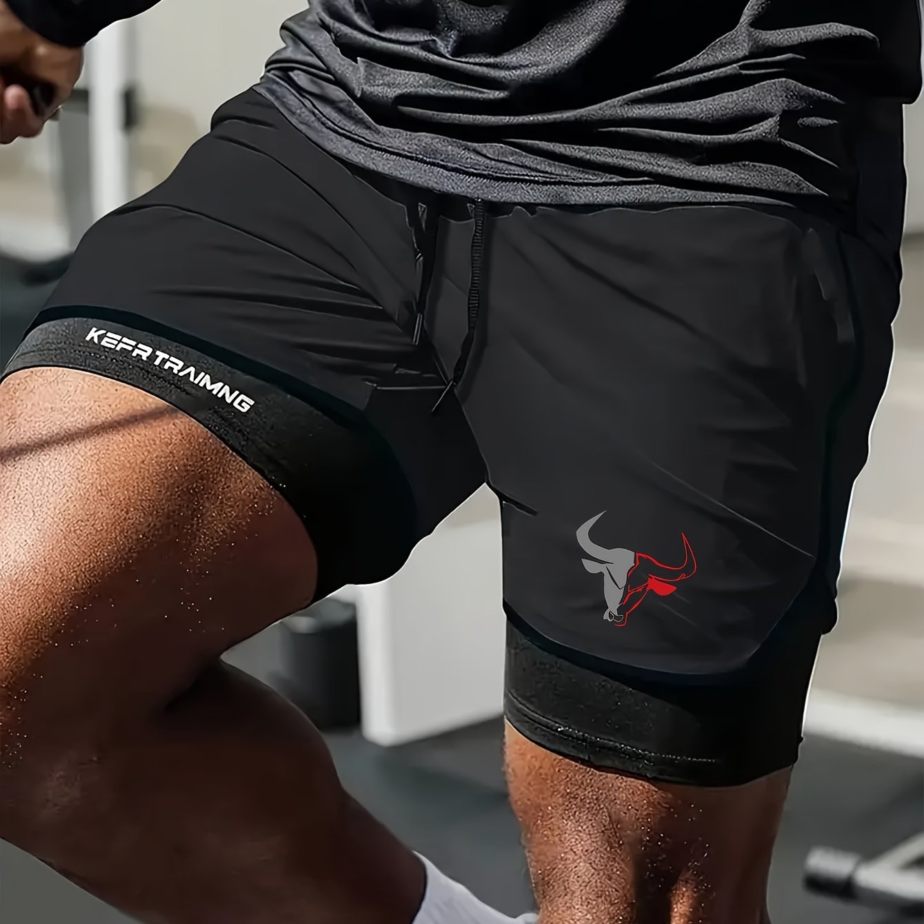 TEMU Style, Couple Style, Print, Hard For Man Men And Women's Fashionable Trendy Cool Casual Sport Shorts, Comfortable Fabric, Drawstring At The