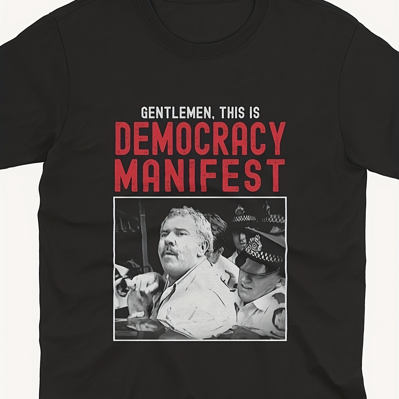 TEMU This Is A T Shirt Featuring ' ' Along With To A Chinese Meal And Judo Designed Karlsonsame Style For Men And Women 2026 Summer Short-sleeved