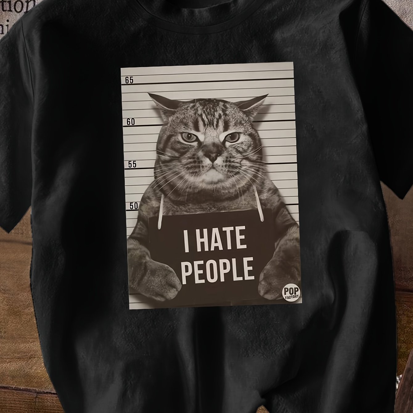 TEMU Women's I Hate People T-shirt