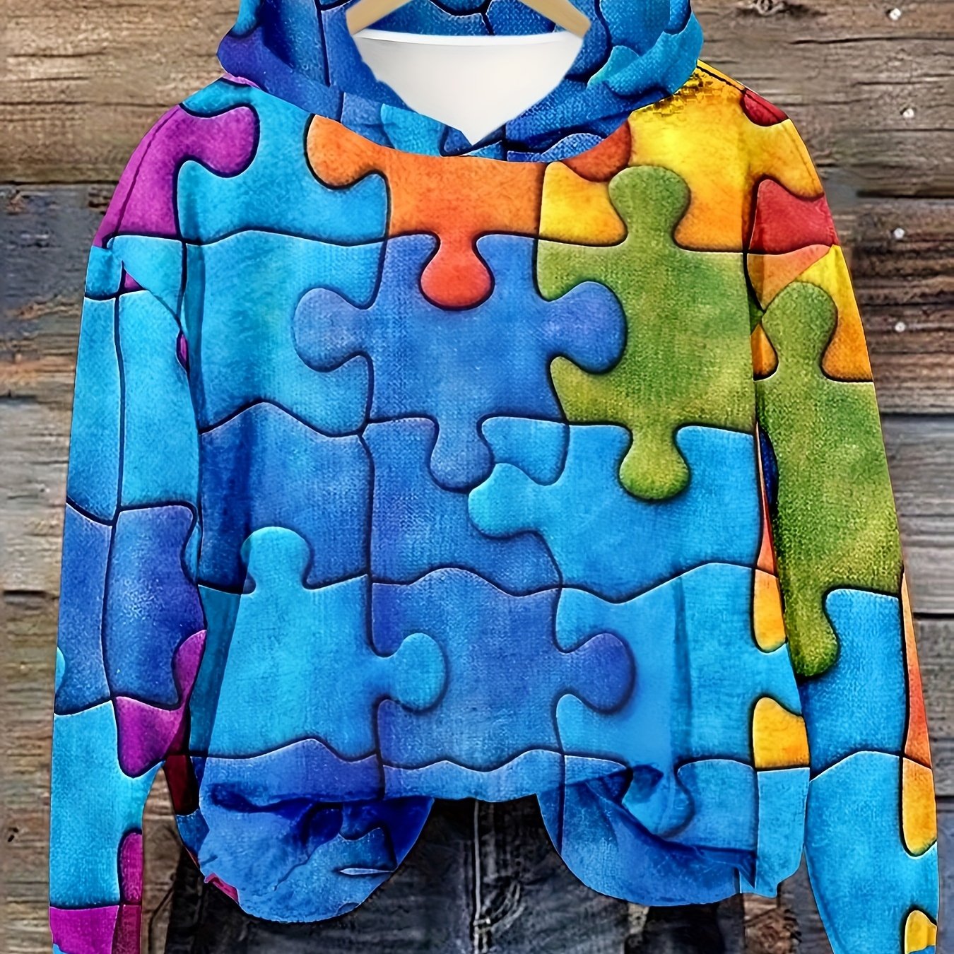 Autism Awareness Print Hoodie