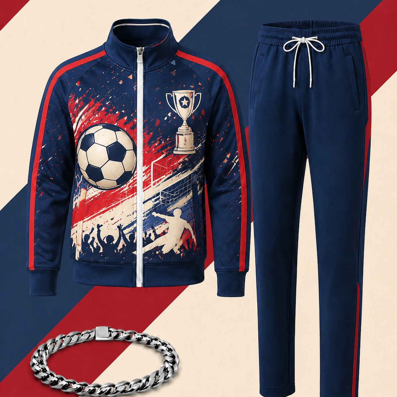 2026 Suit: Sporty 3pcs Set With Free Bracelet, Featuring A Vibrant Design And , Perfect For Any Casual Outing Or Workout, Combining Style And Functionality For An .