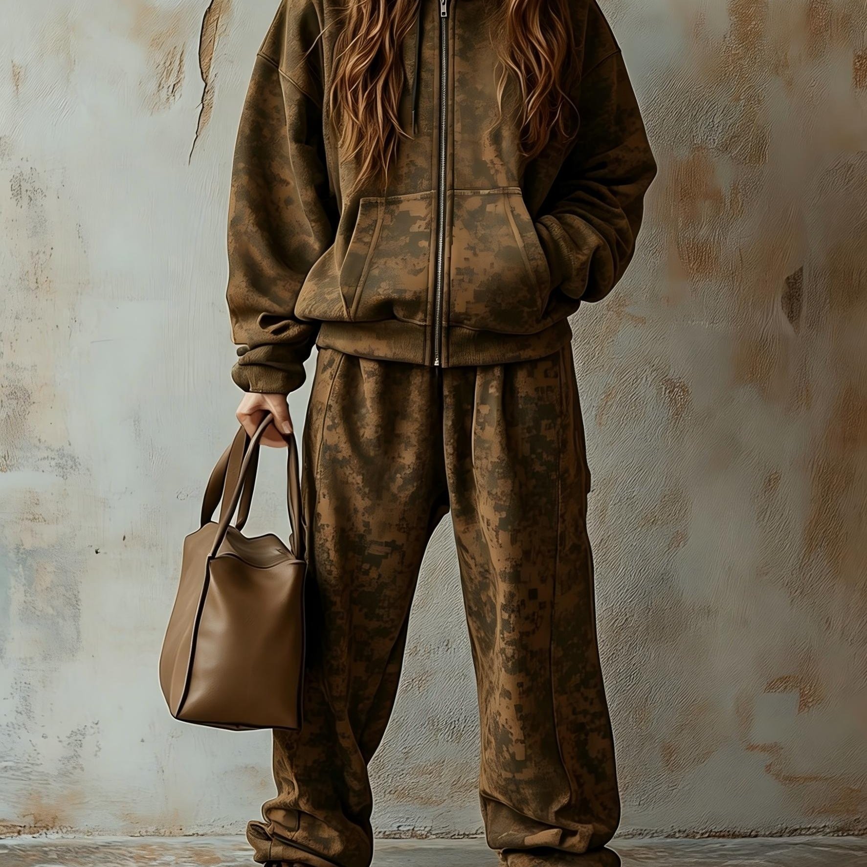 Women's Casual Suit - Autumn And Winter Long Sleeved Sweatshirt Set - Hooded Top&casual Pants - Suitable For Daily Leisure | Commuting | Vacation | S Wear. Clothing For Autumn And Winter.