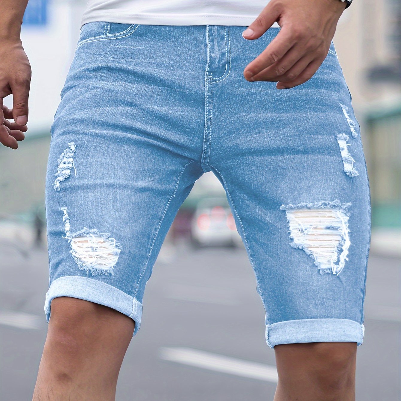 Men's Denim Shorts