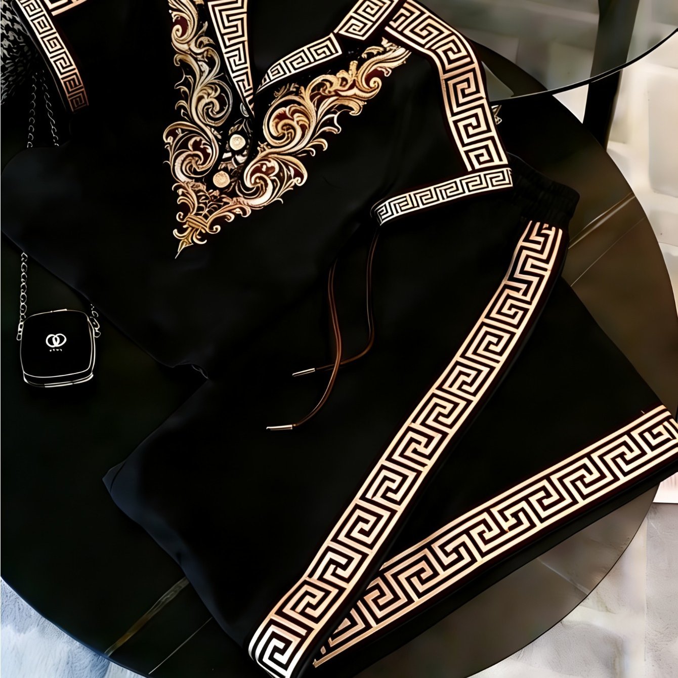 Image of Teenager Casual Sports Suit: /summer Collection, Fresh Series, Includes Short-sleeve Shirt And Pants. Very Suitable For Golf, Sports, Running, And Occasions. Colors . Includes Thermal Underwear.
