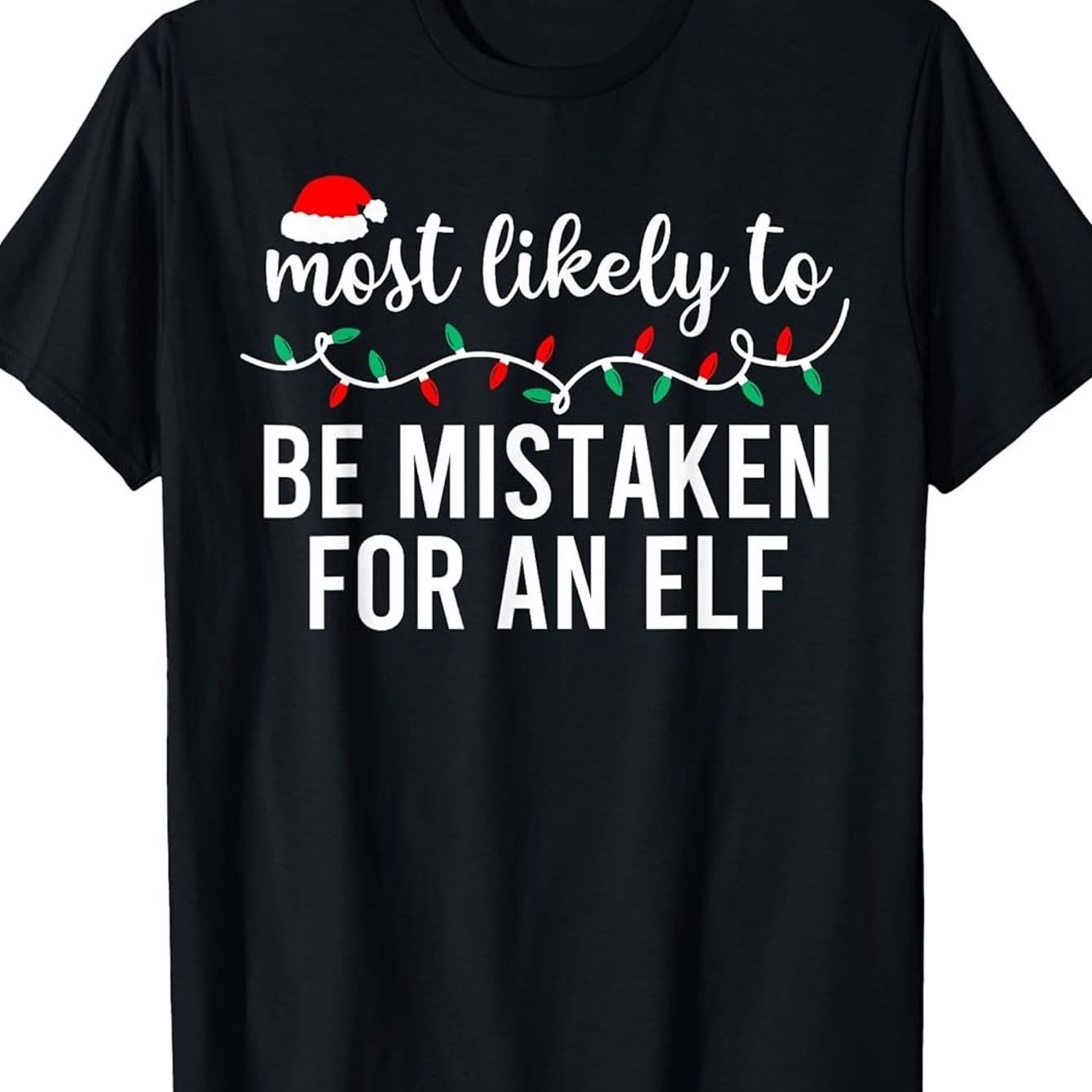 TEMU Humorous T-shirt For Matching Family Pajamas This Christmas