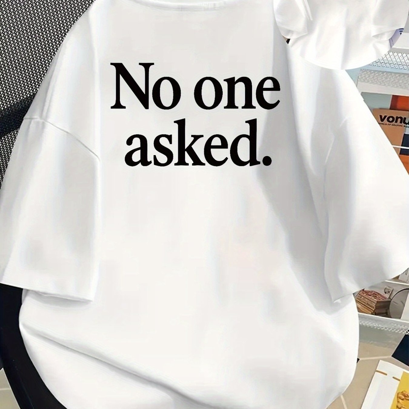 TEMU No 1 , Not Print Tshirt Short Sleeve Crew Neck Casual Top For , Women's Clothing