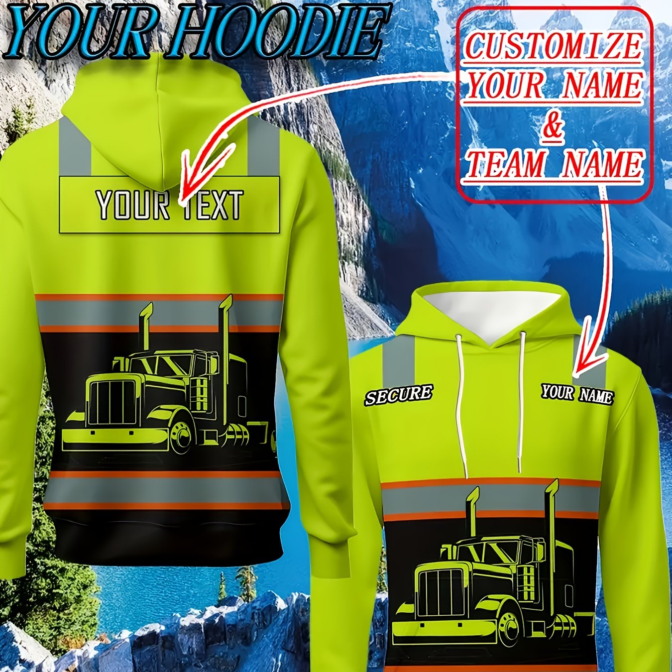 TEMU This Product Is Not Personal Protective Equipment (ppe) And Does Not Provide Any Protection Against Risks. Custom Men's Casual Sport Hoodie -