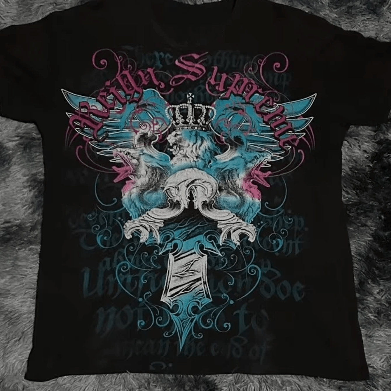 Image of Plus Size Y2k Holographic T Shirt Vaporwave Distressed Oversize Plus Size Summer Unisex Couple Tops Big And Tall, Plus Size