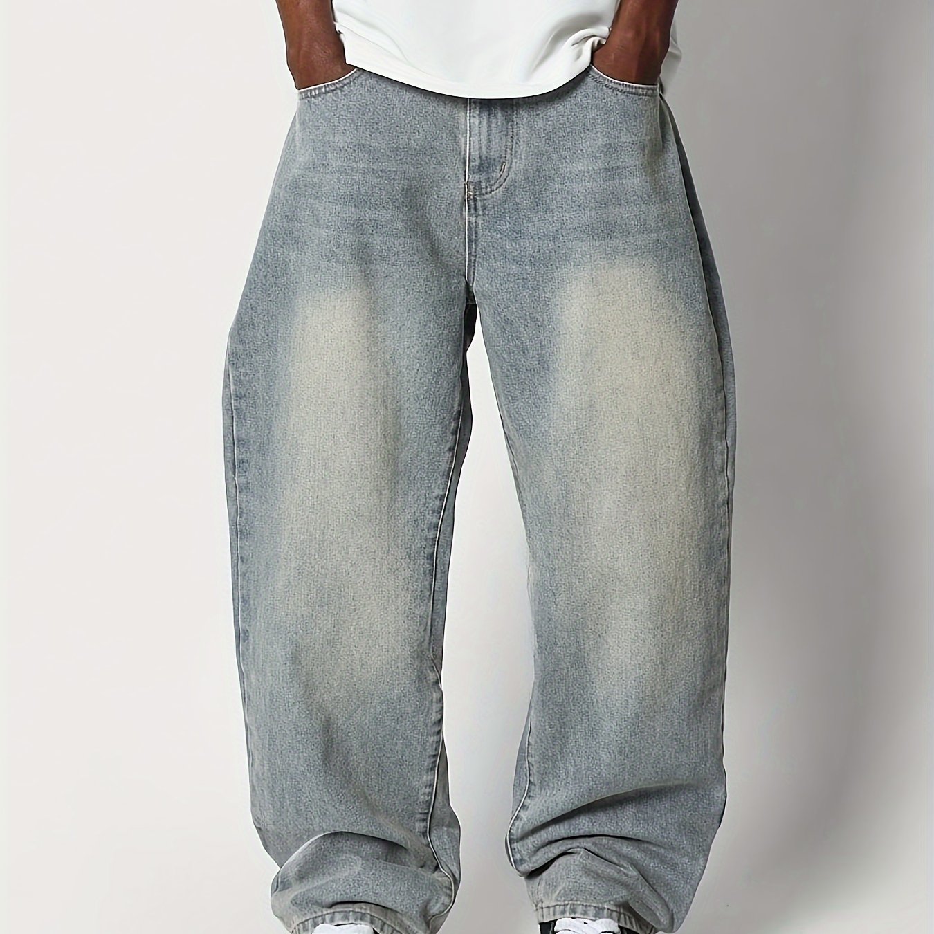Men's Retro Distressed Style Jeans