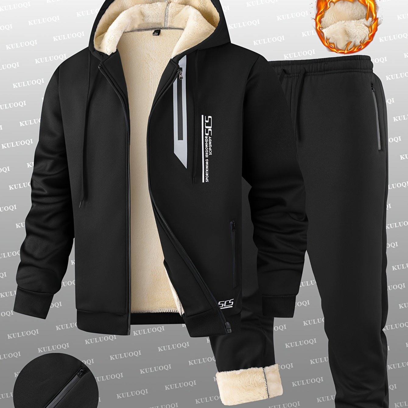 TEMU Men's New Hooded Trendy