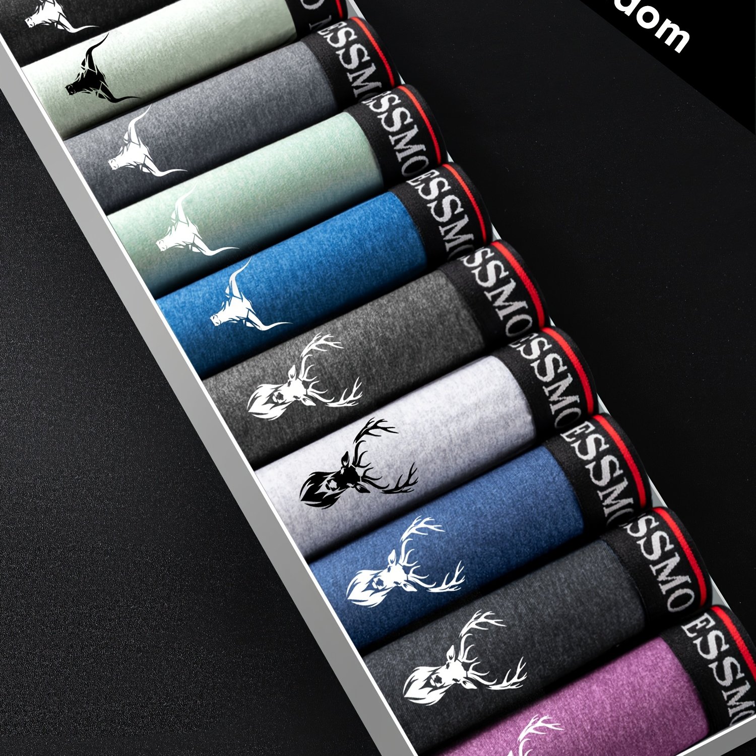 E-shop 10er- Trendy Herren Boxer Briefs in zufälligen Farben