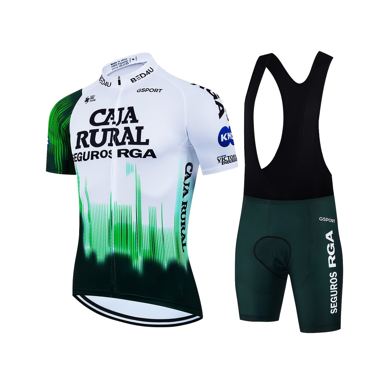 Men's Cycling Suit Set, Men's Mountain Bike Cycling Suit, Breathable And Quick-drying Outdoor Cycling Two-piece Set