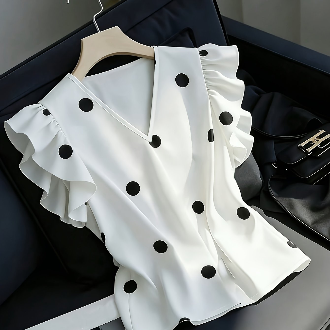 TEMU Ladies Elegant Casual Blouse